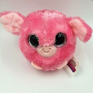 Amazing Squishee Plushies Pig Named Mudsy Born 3/24  NWT 2018”